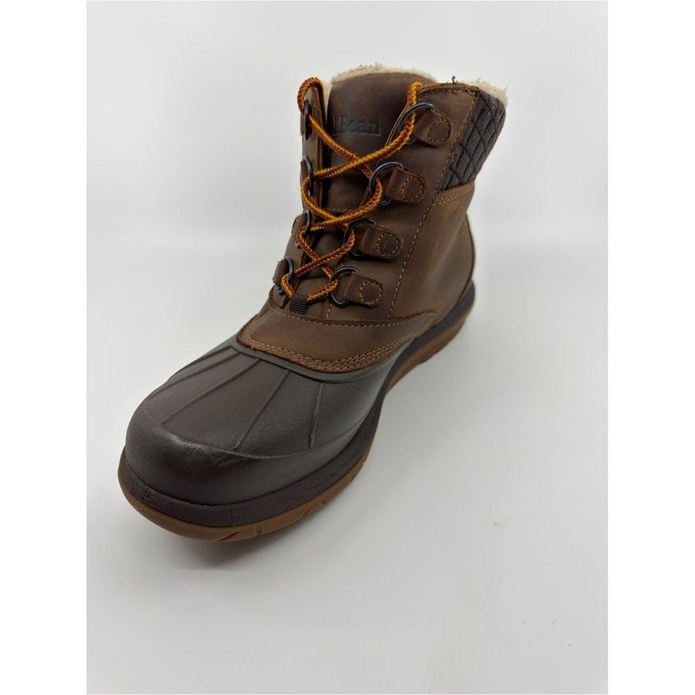 LL Bean Women Sz 11 Brown Storm Chaser TEK2.5 Waterproof Duck Boots - Picture 6 of 12
